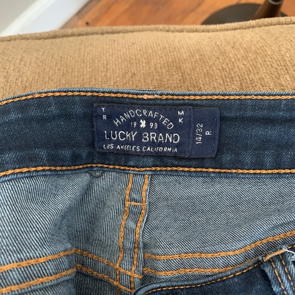 14/32 Lucky Brand Skinny Jeans - Picture 5 of 6